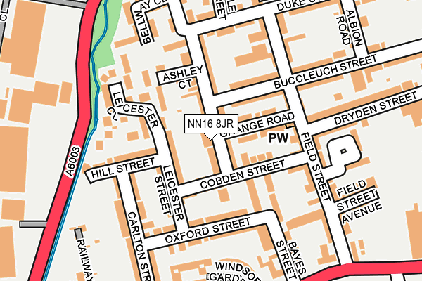 NN16 8JR map - OS OpenMap – Local (Ordnance Survey) NN16 8JR map - OS OpenMap – Local (Ordnance Survey)