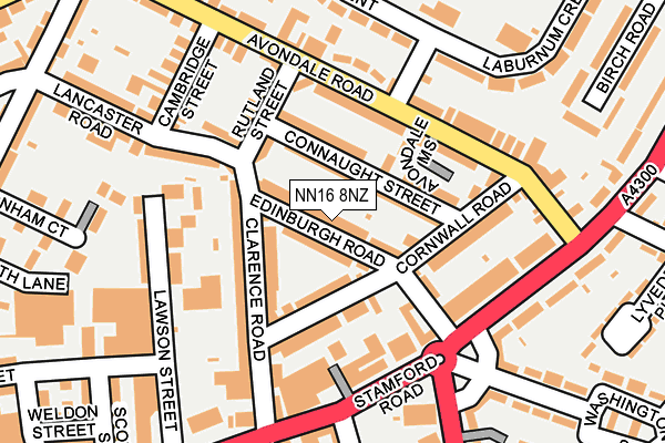 NN16 8NZ map - OS OpenMap – Local (Ordnance Survey) NN16 8NZ map - OS OpenMap – Local (Ordnance Survey)