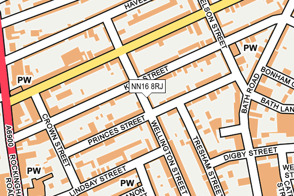 NN16 8RJ map - OS OpenMap – Local (Ordnance Survey) NN16 8RJ map - OS OpenMap – Local (Ordnance Survey)