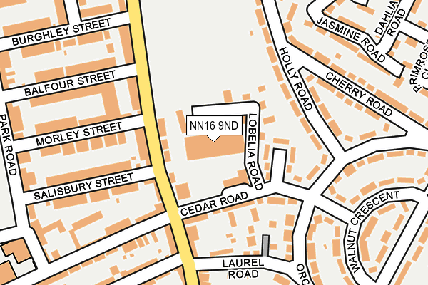 NN16 9ND map - OS OpenMap – Local (Ordnance Survey) NN16 9ND map - OS OpenMap – Local (Ordnance Survey)