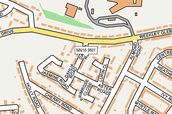 NN16 9NY map - OS OpenMap – Local (Ordnance Survey) NN16 9NY map - OS OpenMap – Local (Ordnance Survey)