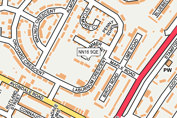 NN16 9QE maps, stats, and open data