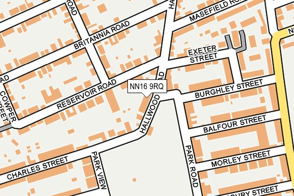NN16 9RQ map - OS OpenMap – Local (Ordnance Survey) NN16 9RQ map - OS OpenMap – Local (Ordnance Survey)