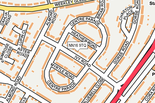 NN16 9TQ map - OS OpenMap – Local (Ordnance Survey) NN16 9TQ map - OS OpenMap – Local (Ordnance Survey)