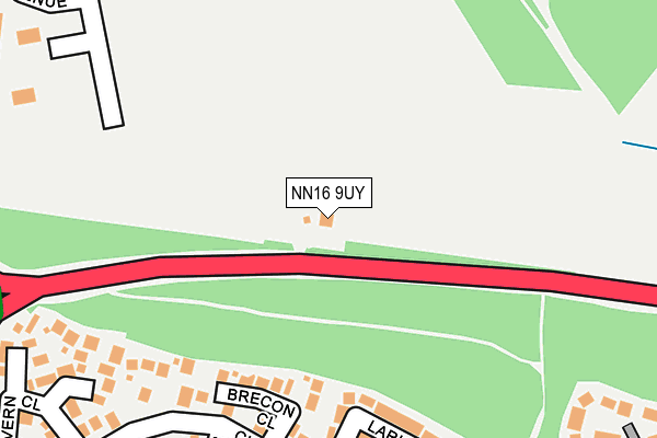 NN16 9UY map - OS OpenMap – Local (Ordnance Survey) NN16 9UY map - OS OpenMap – Local (Ordnance Survey)
