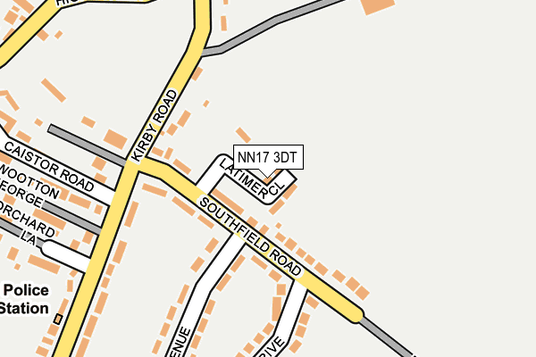 NN17 3DT map - OS OpenMap – Local (Ordnance Survey) NN17 3DT map - OS OpenMap – Local (Ordnance Survey)