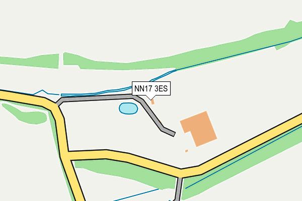 NN17 3ES map - OS OpenMap – Local (Ordnance Survey) NN17 3ES map - OS OpenMap – Local (Ordnance Survey)