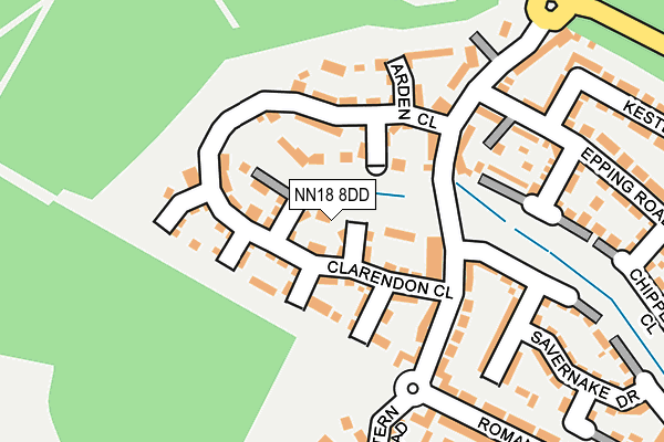 NN18 8DD map - OS OpenMap – Local (Ordnance Survey) NN18 8DD map - OS OpenMap – Local (Ordnance Survey)