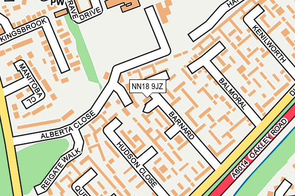 NN18 9JZ map - OS OpenMap – Local (Ordnance Survey) NN18 9JZ map - OS OpenMap – Local (Ordnance Survey)