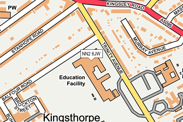 NN2 6JW map - OS OpenMap – Local (Ordnance Survey) NN2 6JW map - OS OpenMap – Local (Ordnance Survey)