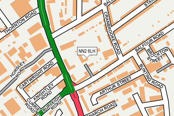 NN2 6LH map - OS OpenMap – Local (Ordnance Survey) NN2 6LH map - OS OpenMap – Local (Ordnance Survey)