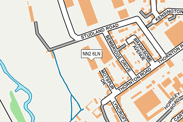 NN2 6LN map - OS OpenMap – Local (Ordnance Survey) NN2 6LN map - OS OpenMap – Local (Ordnance Survey)