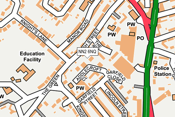 NN2 6NQ map - OS OpenMap – Local (Ordnance Survey) NN2 6NQ map - OS OpenMap – Local (Ordnance Survey)