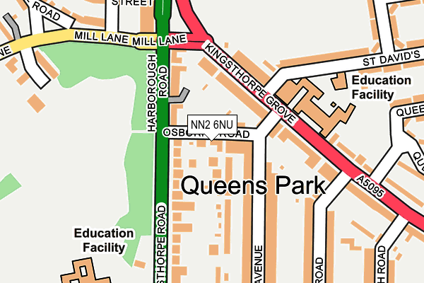 NN2 6NU map - OS OpenMap – Local (Ordnance Survey) NN2 6NU map - OS OpenMap – Local (Ordnance Survey)