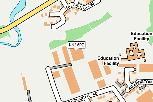 NN2 6PZ map - OS OpenMap – Local (Ordnance Survey) NN2 6PZ map - OS OpenMap – Local (Ordnance Survey)