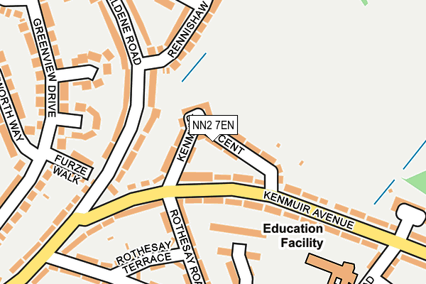 NN2 7EN map - OS OpenMap – Local (Ordnance Survey) NN2 7EN map - OS OpenMap – Local (Ordnance Survey)