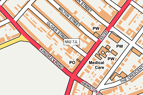 NN2 7JL map - OS OpenMap – Local (Ordnance Survey) NN2 7JL map - OS OpenMap – Local (Ordnance Survey)
