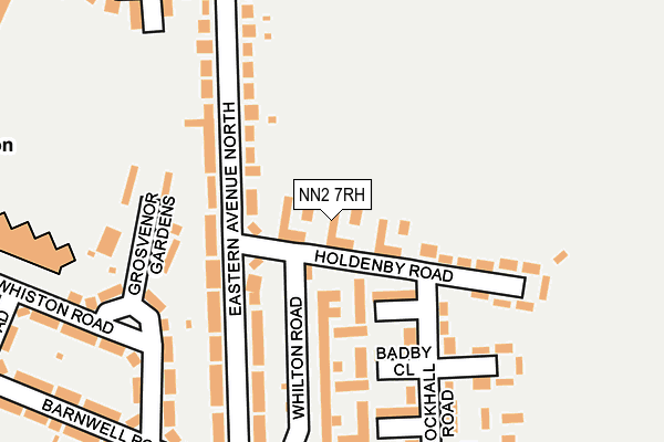 NN2 7RH map - OS OpenMap – Local (Ordnance Survey) NN2 7RH map - OS OpenMap – Local (Ordnance Survey)