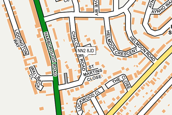 NN2 8JD map - OS OpenMap – Local (Ordnance Survey) NN2 8JD map - OS OpenMap – Local (Ordnance Survey)
