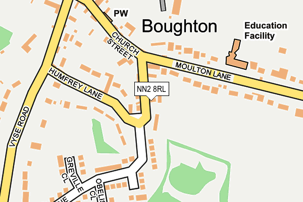 NN2 8RL map - OS OpenMap – Local (Ordnance Survey) NN2 8RL map - OS OpenMap – Local (Ordnance Survey)