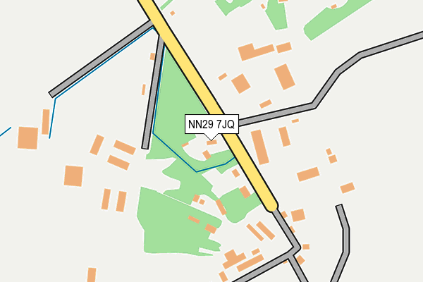NN29 7JQ map - OS OpenMap – Local (Ordnance Survey) NN29 7JQ map - OS OpenMap – Local (Ordnance Survey)
