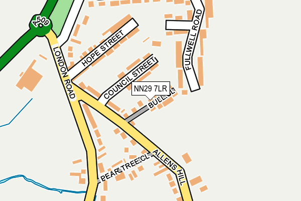 NN29 7LR map - OS OpenMap – Local (Ordnance Survey) NN29 7LR map - OS OpenMap – Local (Ordnance Survey)
