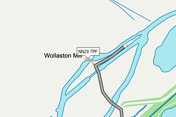 NN29 7PF map - OS OpenMap – Local (Ordnance Survey) NN29 7PF map - OS OpenMap – Local (Ordnance Survey)