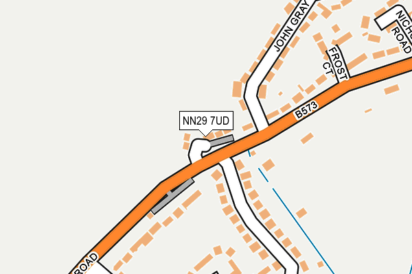 NN29 7UD map - OS OpenMap – Local (Ordnance Survey) NN29 7UD map - OS OpenMap – Local (Ordnance Survey)