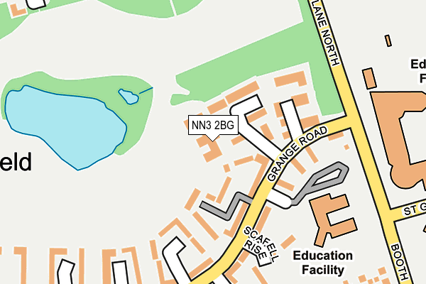 NN3 2BG map - OS OpenMap – Local (Ordnance Survey) NN3 2BG map - OS OpenMap – Local (Ordnance Survey)