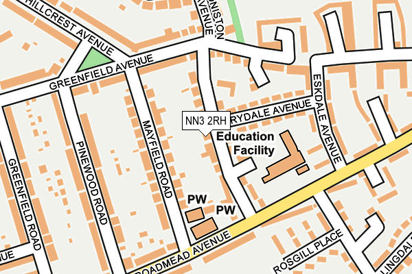 NN3 2RH map - OS OpenMap – Local (Ordnance Survey) NN3 2RH map - OS OpenMap – Local (Ordnance Survey)