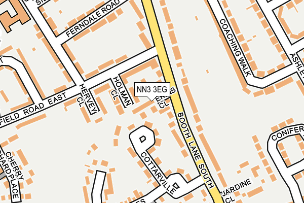 NN3 3EG map - OS OpenMap – Local (Ordnance Survey) NN3 3EG map - OS OpenMap – Local (Ordnance Survey)