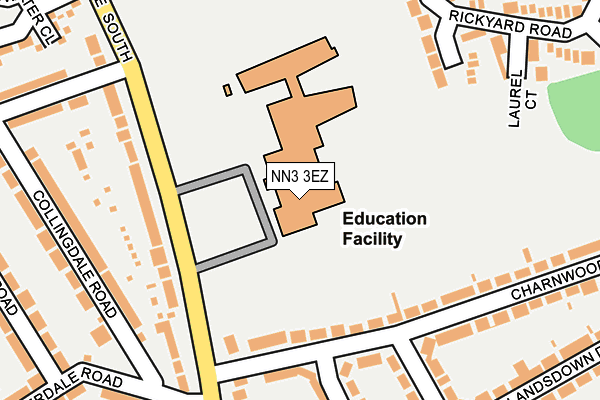 NN3 3EZ map - OS OpenMap – Local (Ordnance Survey) NN3 3EZ map - OS OpenMap – Local (Ordnance Survey)