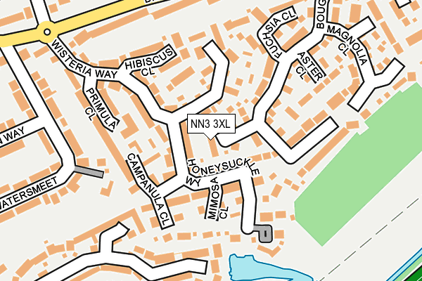 NN3 3XL map - OS OpenMap – Local (Ordnance Survey) NN3 3XL map - OS OpenMap – Local (Ordnance Survey)