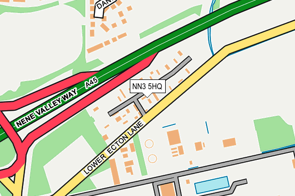 NN3 5HQ map - OS OpenMap – Local (Ordnance Survey)