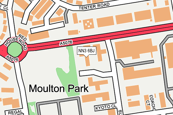 NN3 6BJ map - OS OpenMap – Local (Ordnance Survey) NN3 6BJ map - OS OpenMap – Local (Ordnance Survey)