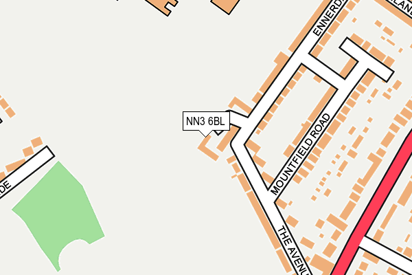 NN3 6BL map - OS OpenMap – Local (Ordnance Survey) NN3 6BL map - OS OpenMap – Local (Ordnance Survey)