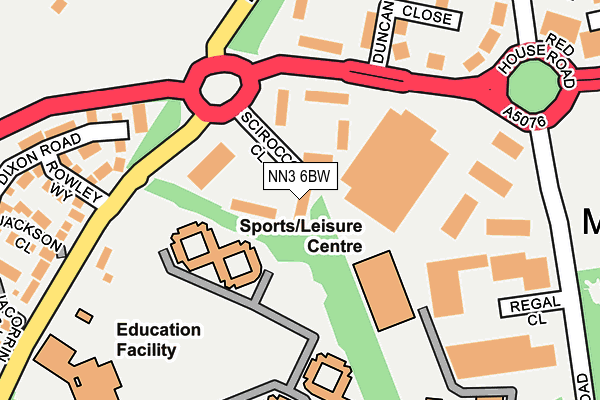 NN3 6BW map - OS OpenMap – Local (Ordnance Survey) NN3 6BW map - OS OpenMap – Local (Ordnance Survey)