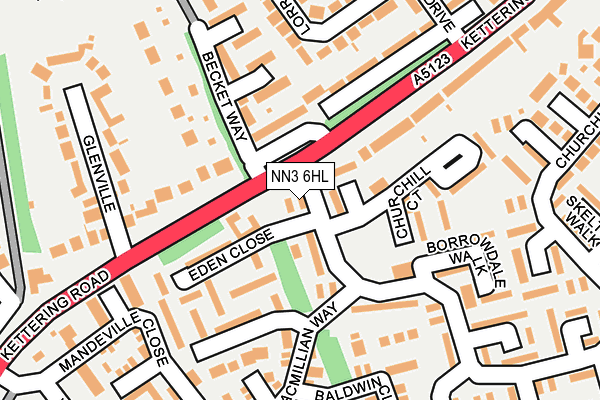 NN3 6HL map - OS OpenMap – Local (Ordnance Survey) NN3 6HL map - OS OpenMap – Local (Ordnance Survey)