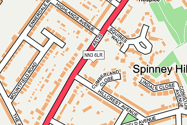 NN3 6LR map - OS OpenMap – Local (Ordnance Survey) NN3 6LR map - OS OpenMap – Local (Ordnance Survey)