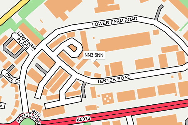 NN3 6NN map - OS OpenMap – Local (Ordnance Survey) NN3 6NN map - OS OpenMap – Local (Ordnance Survey)