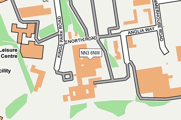 NN3 6NW map - OS OpenMap – Local (Ordnance Survey) NN3 6NW map - OS OpenMap – Local (Ordnance Survey)