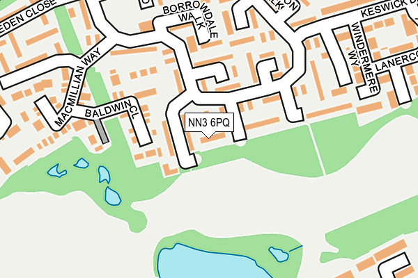 NN3 6PQ map - OS OpenMap – Local (Ordnance Survey) NN3 6PQ map - OS OpenMap – Local (Ordnance Survey)