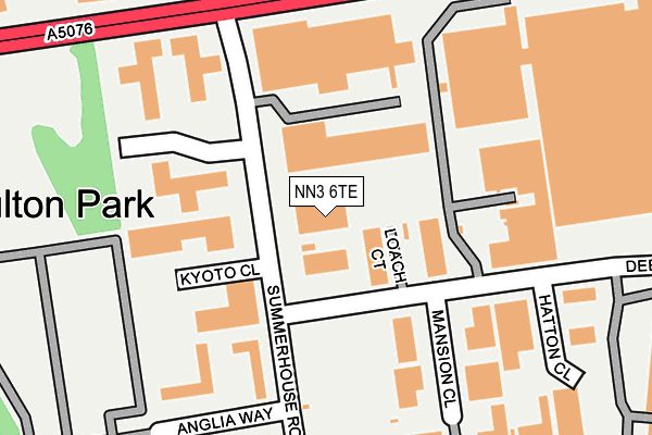 NN3 6TE map - OS OpenMap – Local (Ordnance Survey) NN3 6TE map - OS OpenMap – Local (Ordnance Survey)
