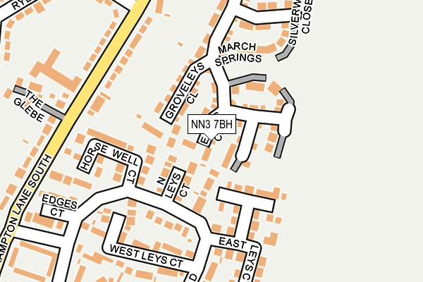 NN3 7BH map - OS OpenMap – Local (Ordnance Survey) NN3 7BH map - OS OpenMap – Local (Ordnance Survey)