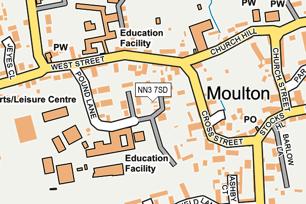 NN3 7SD map - OS OpenMap – Local (Ordnance Survey) NN3 7SD map - OS OpenMap – Local (Ordnance Survey)