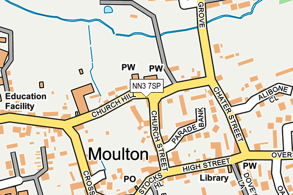 NN3 7SP map - OS OpenMap – Local (Ordnance Survey) NN3 7SP map - OS OpenMap – Local (Ordnance Survey)