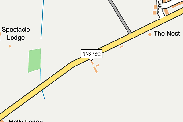 NN3 7SQ map - OS OpenMap – Local (Ordnance Survey) NN3 7SQ map - OS OpenMap – Local (Ordnance Survey)