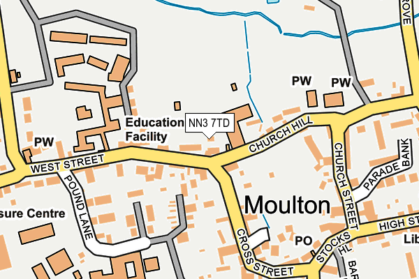 NN3 7TD map - OS OpenMap – Local (Ordnance Survey) NN3 7TD map - OS OpenMap – Local (Ordnance Survey)