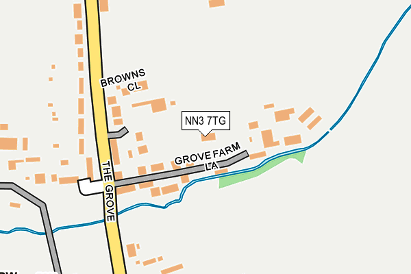 NN3 7TG map - OS OpenMap – Local (Ordnance Survey) NN3 7TG map - OS OpenMap – Local (Ordnance Survey)