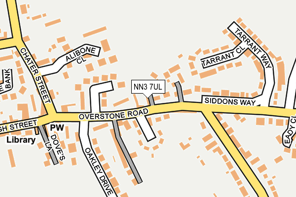 NN3 7UL map - OS OpenMap – Local (Ordnance Survey) NN3 7UL map - OS OpenMap – Local (Ordnance Survey)
